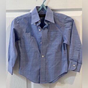 NWOT BROOKS BROTHERS Classic Blue Kids Shirt